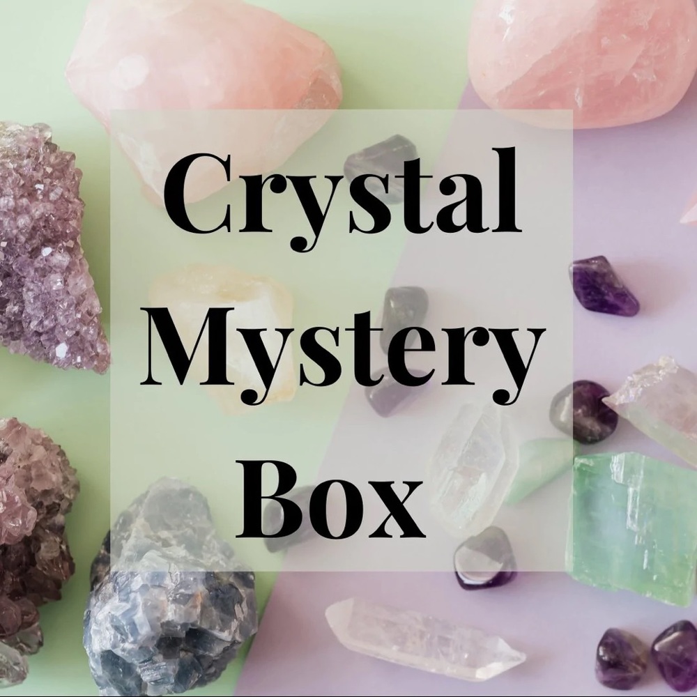 2 piece crystal mystery box